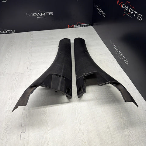 01-06 BMW E46 M3 OEM Convertible Rear Top Lateral Trim Pane Left Right Pair