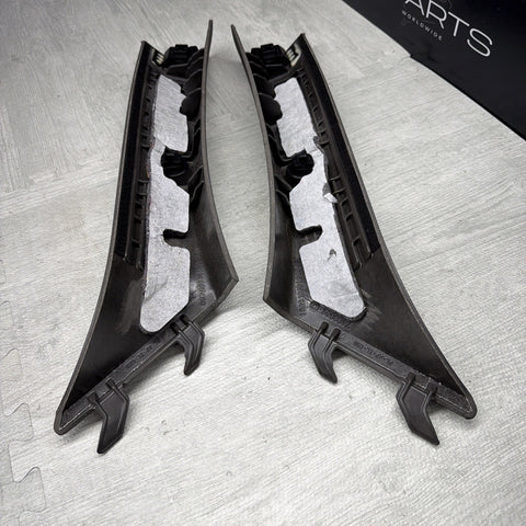 BMW G83 M4 21-25 Front Left Right Side A-Pillar Trim Panel Set OEM