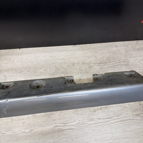 2001-2006 BMW E46 M3 Silver Gray Rocker Panel Side Skirt OEM Left Driver