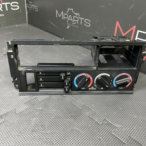 1988-1995 BMW E34 M5 FRONT AC CLIMATE CONTROLS HEATER SWITCHES