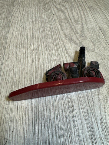 01-06 BMW E46 M3 Left Driver Head Light Washer Jet Trim Cover 8256179 Imola Red