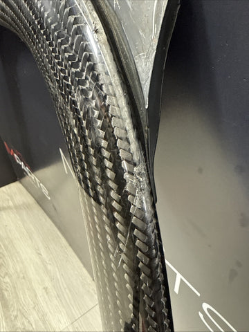 15-20 BMW F80 F82 F83 M3 M4 Carbon Fiber Strut Braces Bar OEM *Broken Tab / Bent