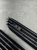 01-06 BMW E46 M3 Left Right Fender Vent Grilles Grills Trims Chrome Genuine OEM