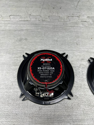 SONY 2WAY SPEAKER XS-GT1325A Audio Speakers PEAK POWER : 150W RATED POWER : 35W
