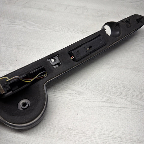 01-06 BMW E46 M3 Convertible Trunk Lid Grip Key Deck Handle Carbon Black
