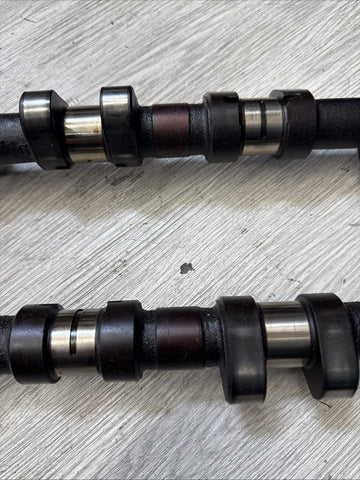 01-06 BMW E46 M3 S54 Motor Engine Cylinder Head Cams Camshafts Pair
