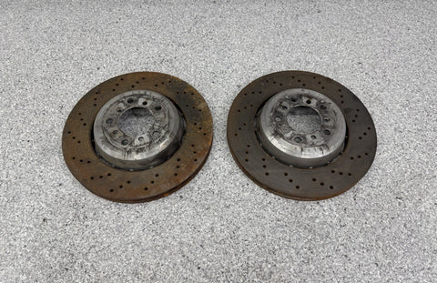 08-13 BMW E90 E92 E93 M3 Front Left & Right Ventilated Brake Disc Rotor Set