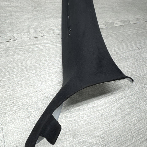 2001-2006 BMW M3 E46 Coupe Front Right Passenger A Pillar Trim Cover Black OEM