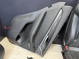 20-25 BMW F97 X3M Original Black Front Rear Door Interior Seats Complete *Rail
