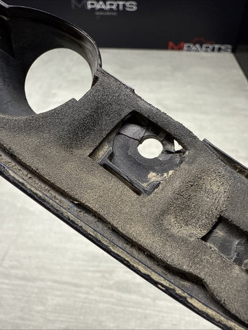 01-06 BMW E46 M3 Convertible Trunk Lid Grip Key Deck Handle Blue *2 Broken Tabs*