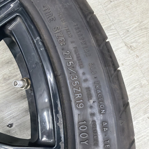 OEM BMW G82 G83 G80 M3 Rear Wheel Rim Style 826M R20x10.5" ET20 Black w/Tire