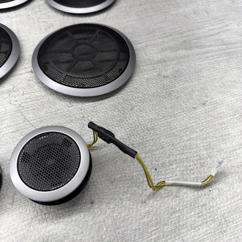 07-13 BMW E92 E93 3-Series 2dr Front Rear Door Individual Speaker Covers Trims