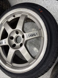 17x8.5 17x10.5 VOLK RACING TE37 WHEELS RIMS HONDA CIVIC EG EK S2000