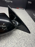 06-08 BMW E63 E64 M6 Door Right Passenger Mirror Sapphire Black *Paint Bubbling