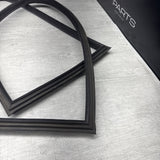 01-06 BMW E46 M3 Rear Vent Quarter Glass Window Seal Gasket Weatherstrip Set OEM