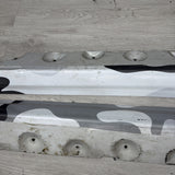 01-06 BMW E46 M3 Rocker Panel Side Skirts OEM Alpine White *Notes*