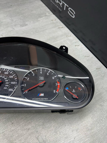 1998-2000 BMW Z3M Coupe S52 Instrument Gauge Cluster Panel Speedo MPH OEM