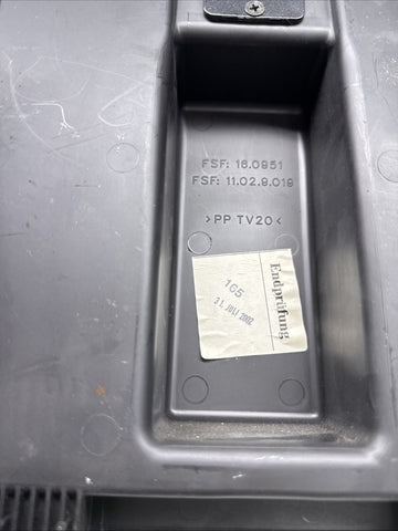 BMW E46 M3 01-06 Rear Seat Back Cushion Grey Leather Ski Backrest Convertible