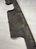 01-06 BMW E46 M3 Rear Bumper Lower Lip Diffuser Trim Panel OEM Interlagos Blue