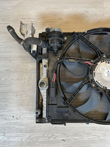 15-20 OEM BMW F80 F82 F87 M2 M3 M4 Electric Radiator Cooling Fan w/Shroud 850W