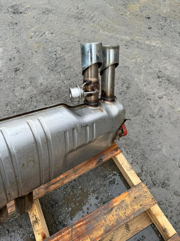 2010-2014 BMW E70 E71 X5M X6M S63 Exhaust Muffler Rear OEM