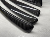 08-13 BMW E92 E93 M3 Interior Trim Set Dash Door Cards Gloss Carbon Fiber