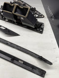 15-19 OEM BMW F12 LCI M6 Center Console Dash Vent Carbon FiberInterior Trim Set