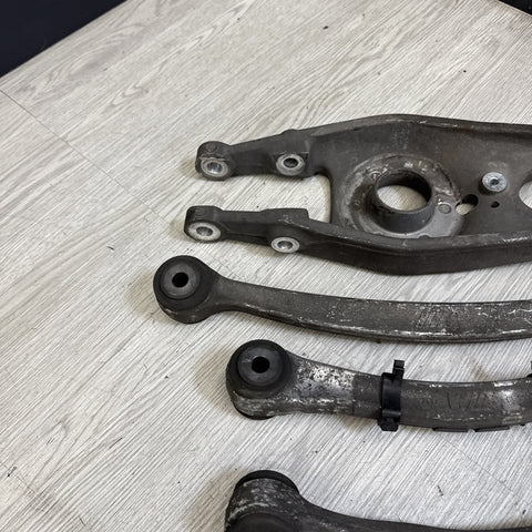 08-13 OEM BMW E90 E92 E93 M3 Rear Driver Left Side Suspension Control Arm SET