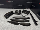 06-07 OEM BMW E63 E64 M6 Front Rear Door Dash Center Console Carbon Trim *Notes*