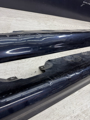 01-06 BMW E46 M3 Rocker Panel Side Skirts OEM Carbon Black