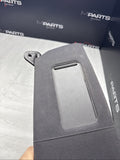 01-06 BMW E46 M3 Coupe Right Passenger Sun Visor Shade Mirror Black OEM