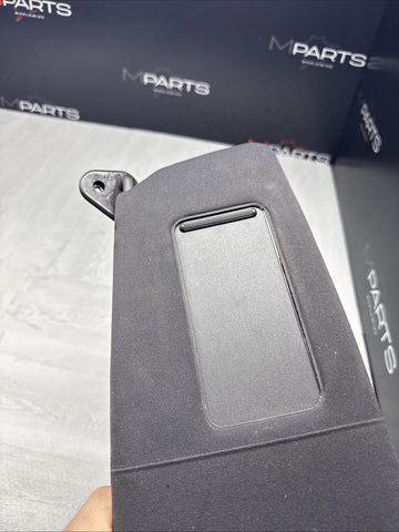 01-06 BMW E46 M3 Coupe Right Passenger Sun Visor Shade Mirror Black OEM