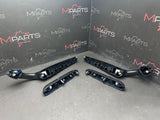 01-06 BMW E46 M3 Coupe Interior Armrests Trims Set Piano Black