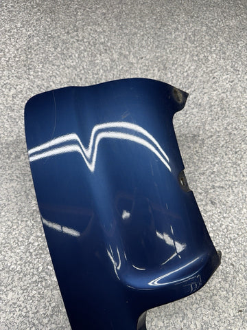 01-06 BMW E46 M3 Rear Bumper Lower Lip Diffuser Trim Panel OEM Topaz Blue
