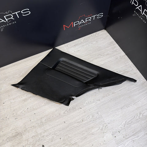 BMW E30 Coupe Right Side Rear Interior Door Card Panel Black 51431961290 *Notes*