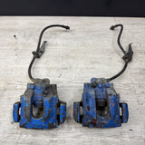 01-06 E46 M3 Rear Brake Calipers Left Right Pair Set Original *BLUE*