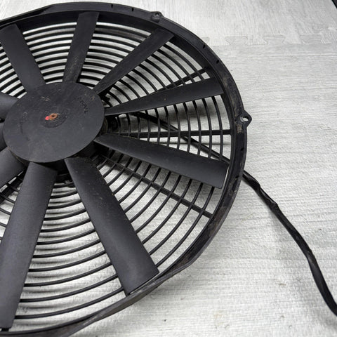 Genuine SPAL 16" Low Profile Puller Fan VA18-AP10/C-41A - 12V Straight Blade