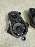 01-06 BMW E46 M3 HARMON KARDON MID RANGE TWEETER SPEAKERS 8374698 PAIR DAMAGED