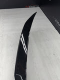 BMW G80 M3 Sedan Rear Trunk Lid Spoiler Lip Gloss Black 51628074906 2021 OEM