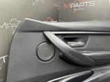 15-18 BMW F80 M3 Sedan Carbon Structure Black Door Panel Card Right Passenger