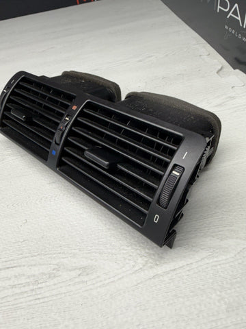 01-06 Bmw E46 325 330 M3 Center Dash Heater Ac Air Vent Grill Trim OEM *Clip
