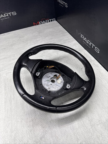 98-02 BMW E37 Z3M Z3 M FRONT LEATHER M SPORT STEERING WHEEL OEM