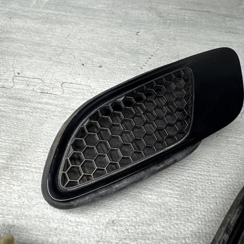 08-13 BMW E90 E92 E93 M3 Hood Scoops Space Jerez Black Pair 8042978
