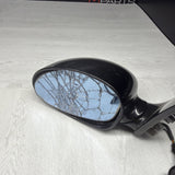 01-06 BMW E46 M3 Side View Door Mirrors Pair Jet Black *Notes*