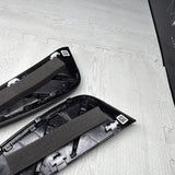 BMW 21-26 G80 M3 COMPETITION LEFT RIGHT FENDER GRILLS GRILLE BADGE BLACK