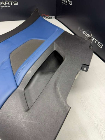 BMW 21-26 G82 G83 M4 Coupe Rear Right Passenger Side Door Panel Fjords Blue