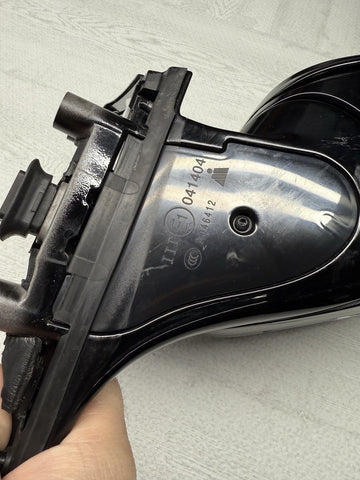 BMW 19-25 840 M850 M8 G14 G15 RIGHT MIRROR W/ BLIND SPOT CARBON FIBER *Crack