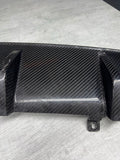 BMW 15-20 F80 F82 F83 M3 M4 OEM REAR BUMPER CARBON DIFFUSER VALANCE 51122350697