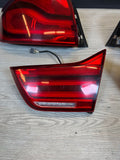 16-18 BMW F30 F80 M3 LCI Rear LED Tailights Tail Lights Set OEM