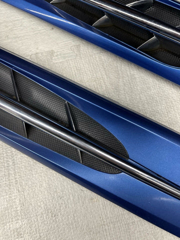 1998-2002 BMW Z3M FRONT FENDER HOOD VENTS GRILLES OEM 51132492960 ESTORIL BLUE